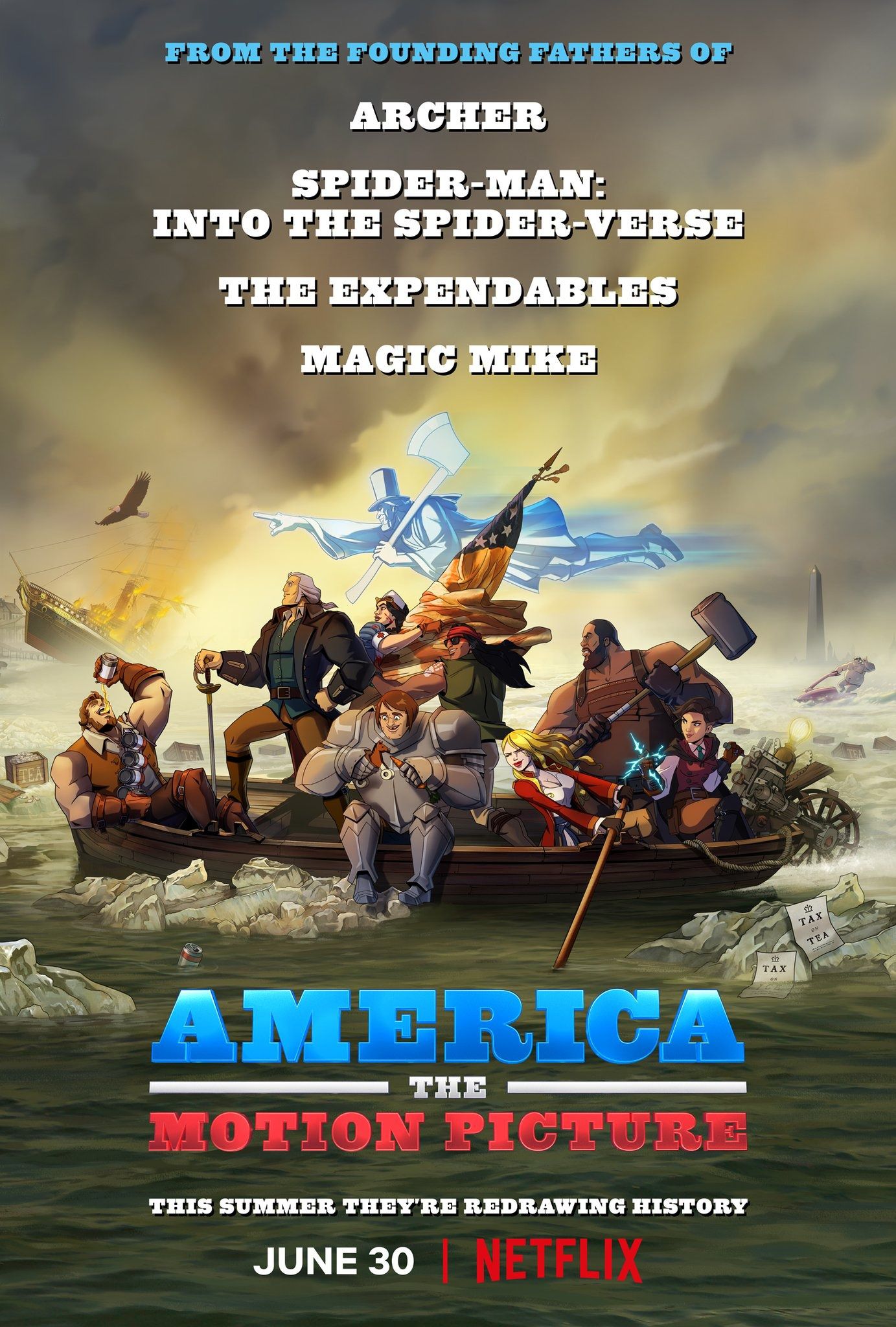 Film America, le film - Long-métrage d'animation (2021)