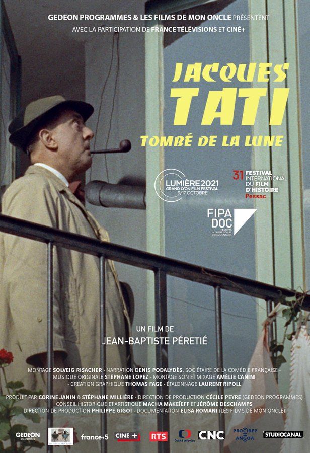 Film Jacques Tati, tombé de la lune - Documentaire (2021)