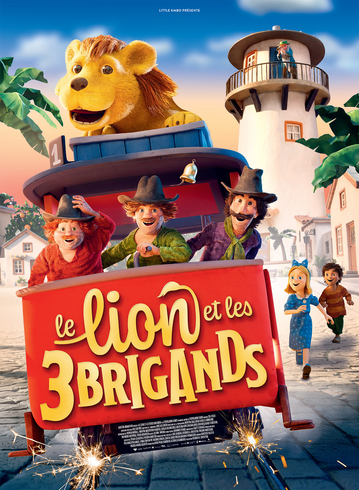 Film Le Lion et les trois brigands - film 2023