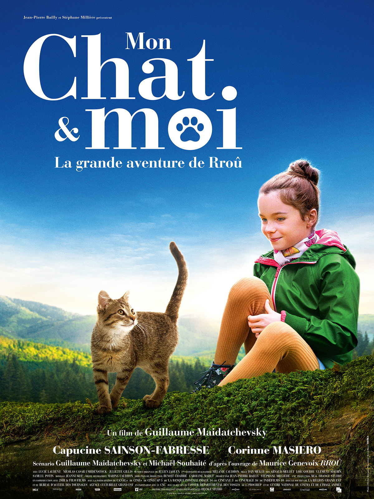 Film Mon chat et moi, la grande aventure de Rroû - film 2023