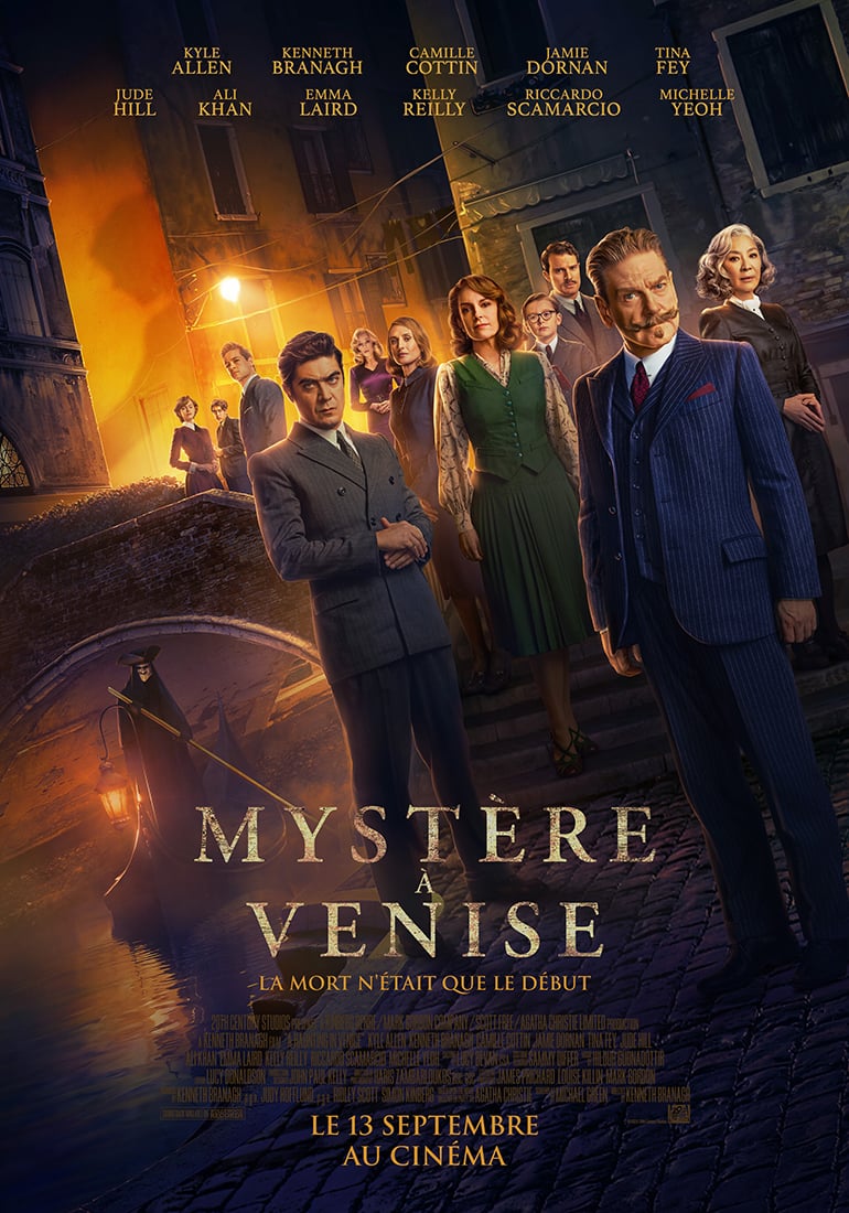 Film Mystère à Venise - film 2023